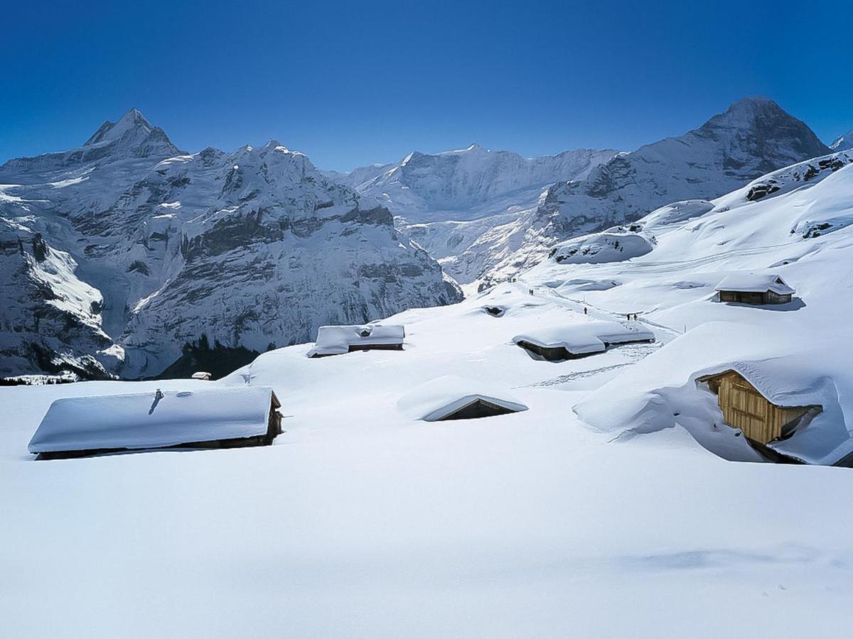 Apartment Chalet Abendrot Apartments-19 By Interhome Grindelwald Exterior photo